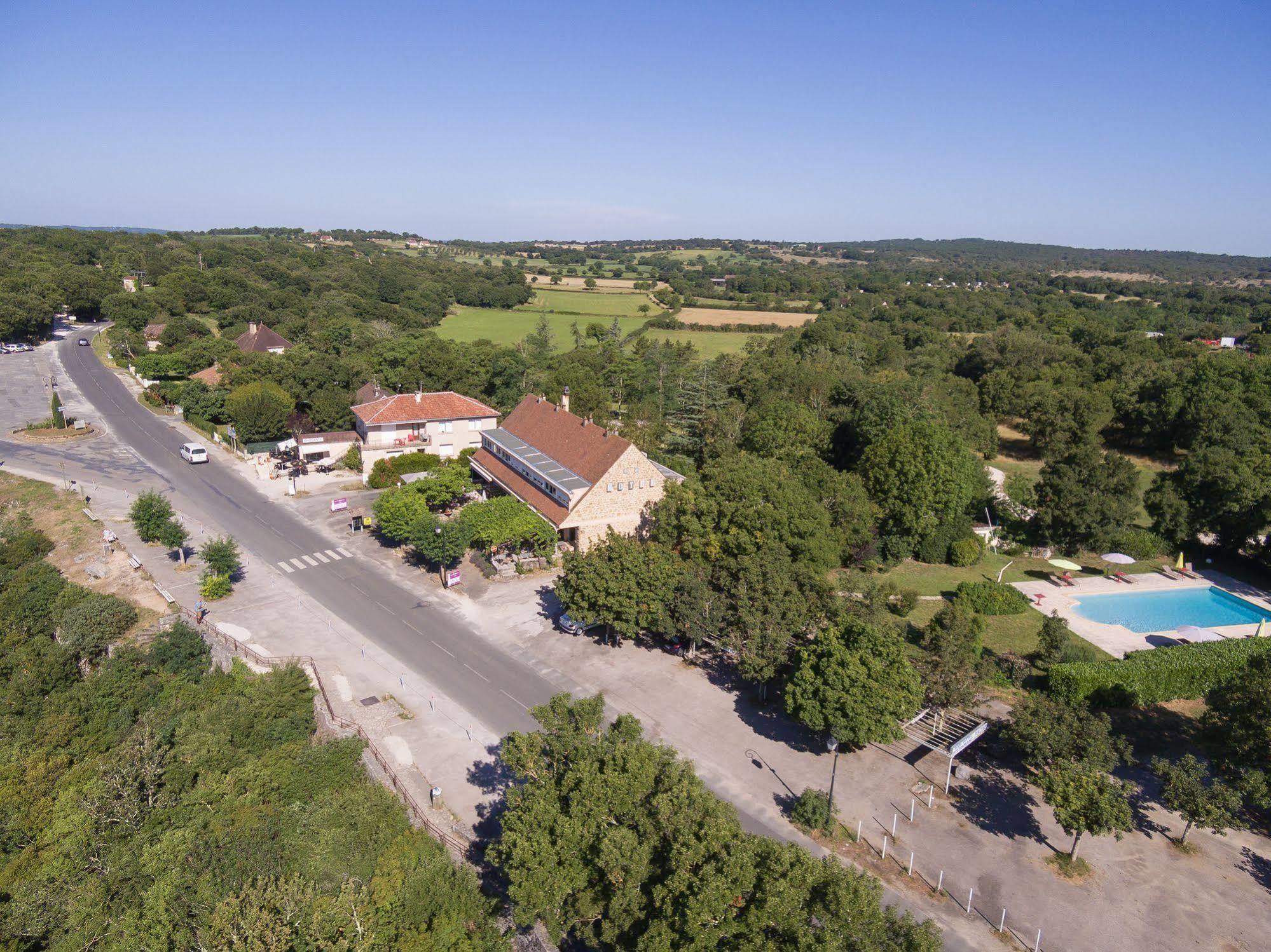 Logis Hotels - Le Bellaroc - Hotel 2 Etoiles Et Restaurant Rocamadour Exteriér fotografie
