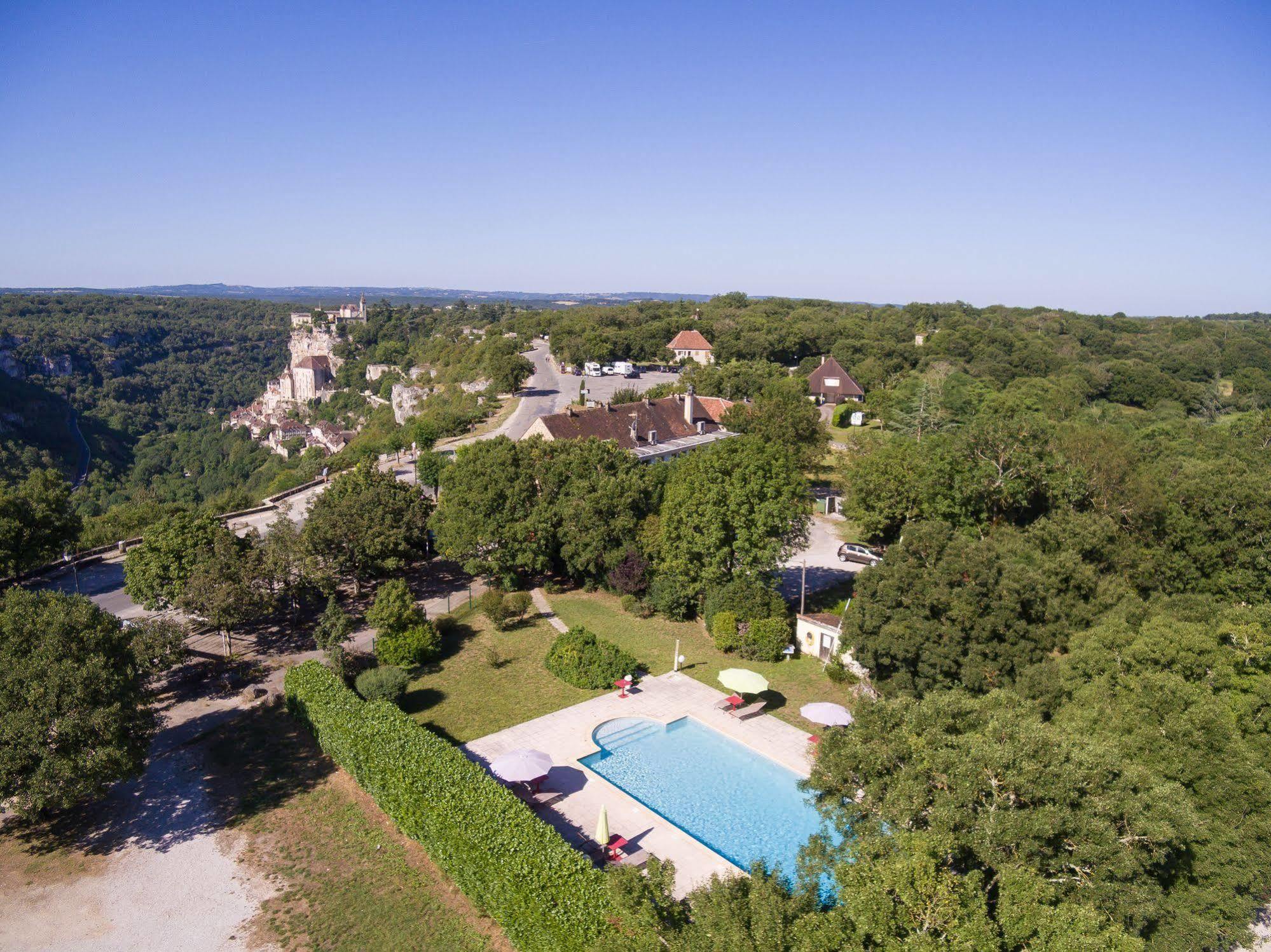 Logis Hotels - Le Bellaroc - Hotel 2 Etoiles Et Restaurant Rocamadour Exteriér fotografie