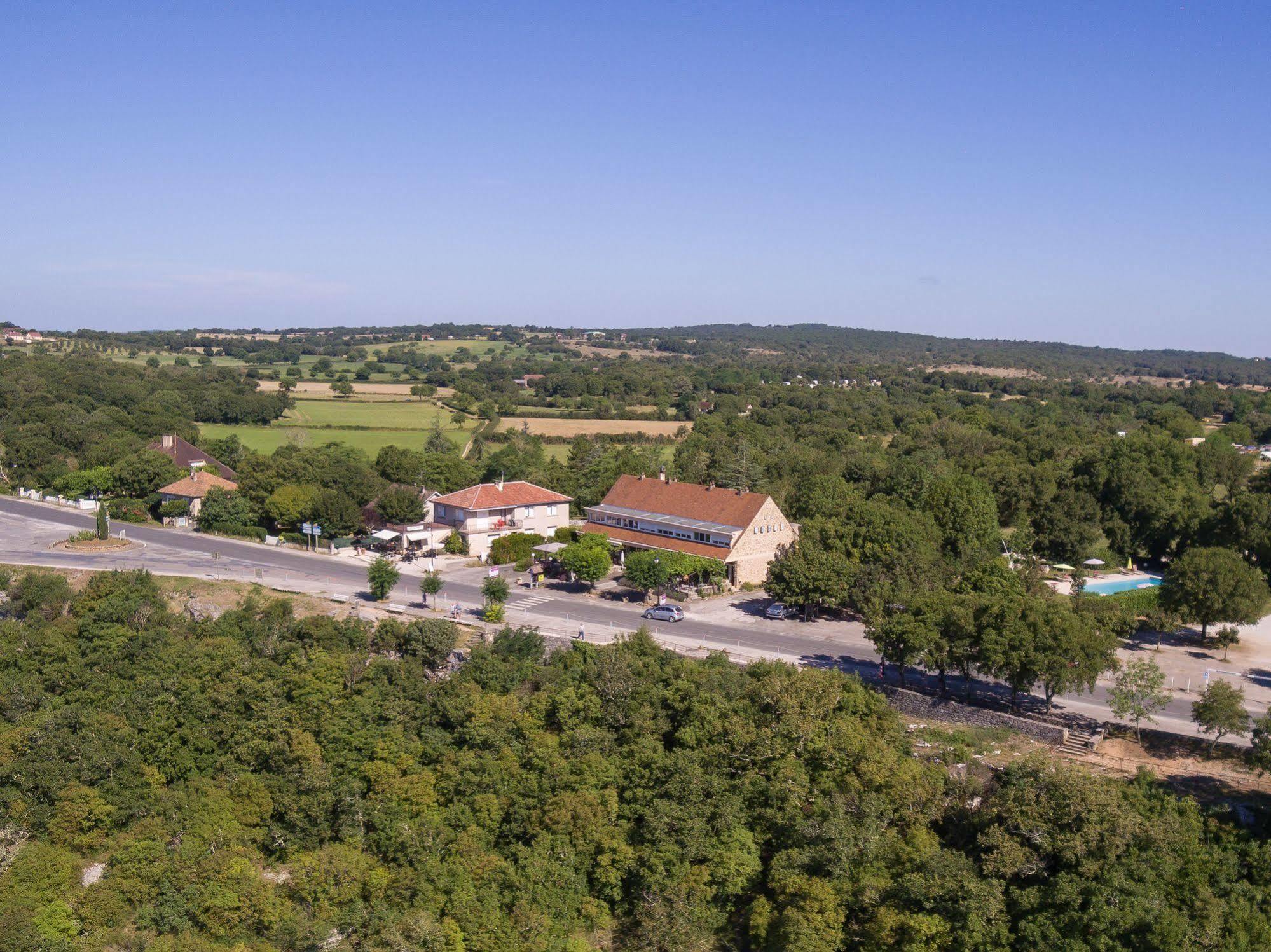 Logis Hotels - Le Bellaroc - Hotel 2 Etoiles Et Restaurant Rocamadour Exteriér fotografie